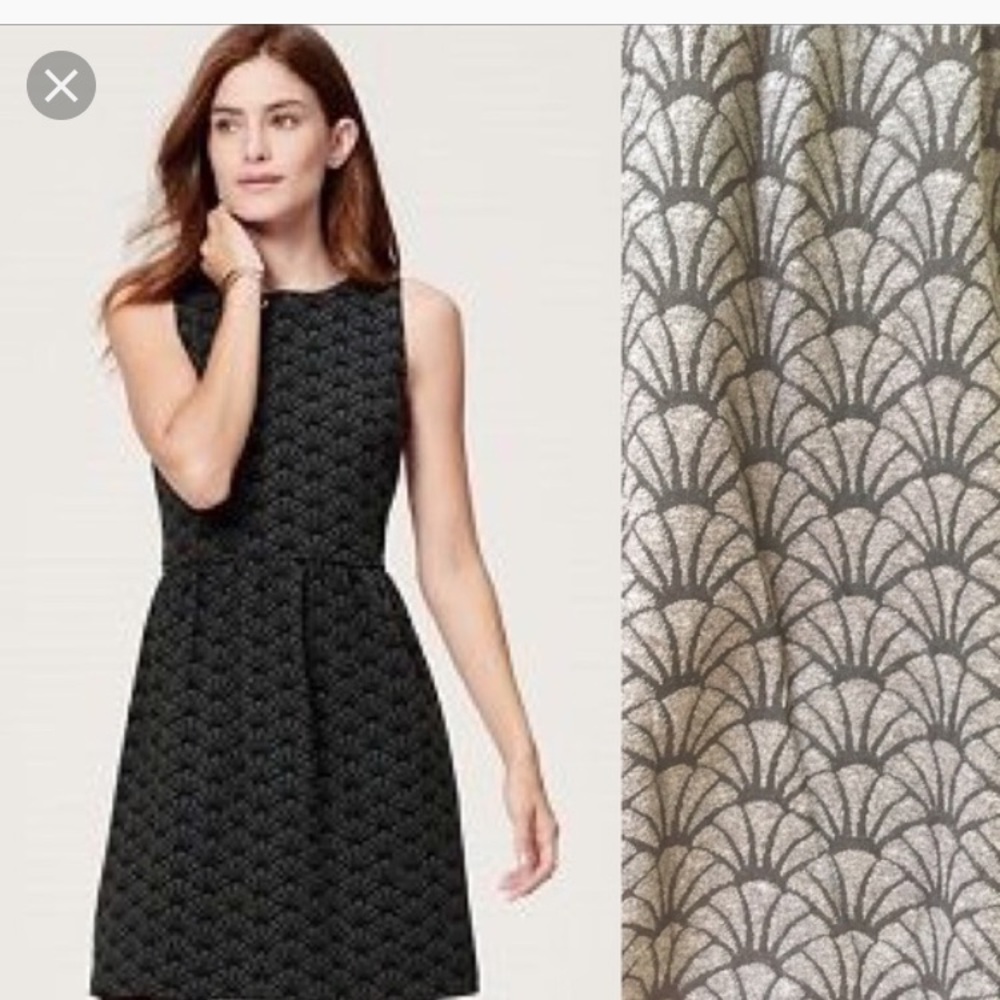 Ann Taylor Loft Worn once drop waist dress